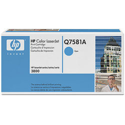 HP 503A/Q7581A lasertoner, blå, 6000 s