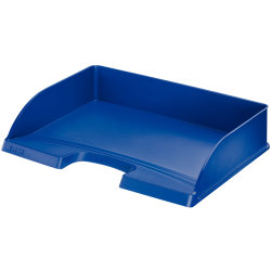 Leitz Plus Standard brevkorg, tvärformat, blå