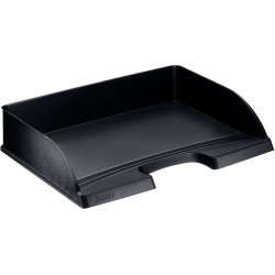 Leitz Plus Standard brevkorg, tvärformat, svart