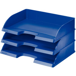 Leitz Plus Standard brevkorg, tvärformat, svart