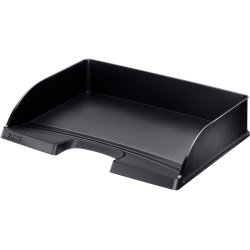 Leitz Plus Standard brevkorg, tvärformat, svart