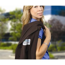 Avery L4785-20 namnetiketter, 80x50 mm, textil
