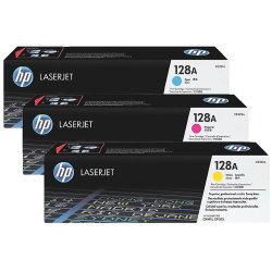 HP 128A/CF371AM lasertoner, 1300 s, 3-pack