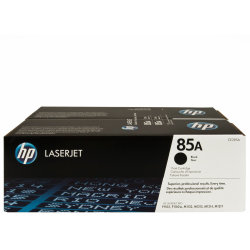 HP 85A/CE285AD Lasertoner, svart, 1600 s dual-pack