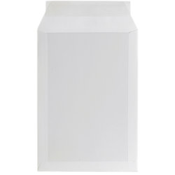 Bong kuvert med pappbaksida, A4, 250x353 mm, vit