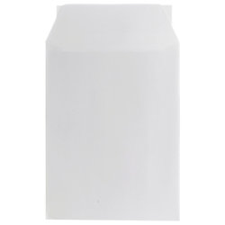 Bong kuvert med pappbaksida, A5, 190x250 mm, vit