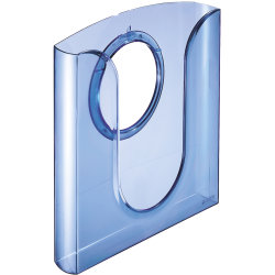 Leitz blankettfack, transparent blå