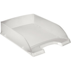 Leitz Plus Standard brevkorg, genomskinlig