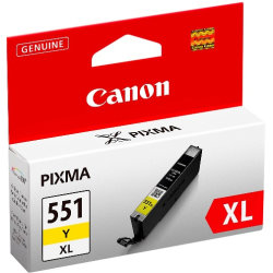 Bläckpatron Canon CLI-551XL Y Gul 11 ml