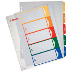 Register Esselte Maxi A4 1-10 För utskrifter