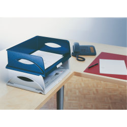 Leitz Sorty Standard brevkorg, tvärformat, blå