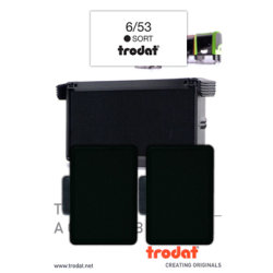 Stämpeldyna Trodat 6/53 Svart 2 st