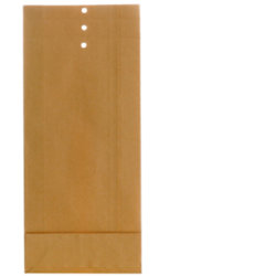 Bong provpåse, 120x275x40 mm, brun