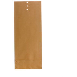 Bong provpåse, 135x350x50 mm, brun