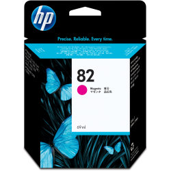 HP nr.82/C4912A blækpatron, rød, 69 ml