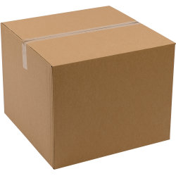 Kartonglåda 1-lagers, 600x600x480 mm