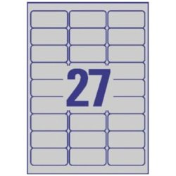 Avery L6011 Etiketter | 63,5x29,6 mm | 540 st.