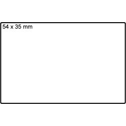 Avery 3337 etiketter för handskrift, 54x35 mm, 224
