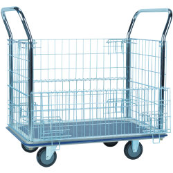 Rullvagn med galler