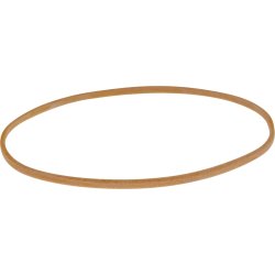 Gummiband nr 18, 500 g, 80 mm, brun