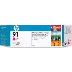 HP nr 91/C9468A bläckpatron, magenta, 775 ml