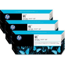 HP nr 91/C9481A bläckpatron, fotosvart, 3 x 775 ml