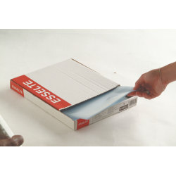 Esselte Premium plastficka, A4, topp, 0,09 mm