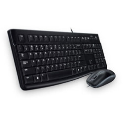 Logitech MK120 mus/tangentbordsset med sladd