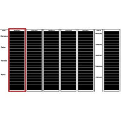 Kortmodul Plan-dex A5 cross-format 40 mm 27 st