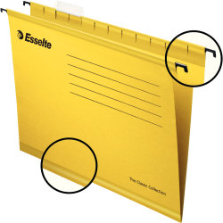 Hängmapp Esselte Classic Folio A4 Gul