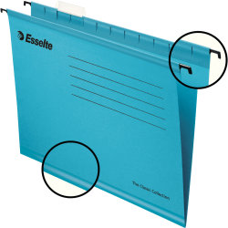 Hängmapp Esselte Classic Folio A4 Blå