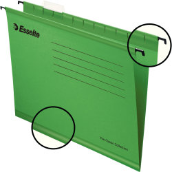 Hängmapp Esselte Classic Folio A4 Grön