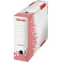 Esselte arkivæske speedbox, 100mm, hvid