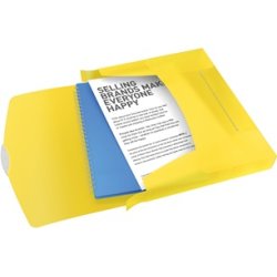Arkivmapp Esselte VIVIDA 40 mm Gul