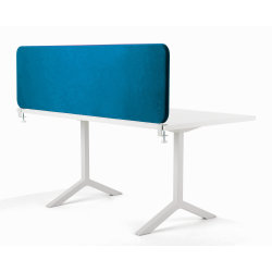 Softline bordskærmvæg blå B800xH590 mm