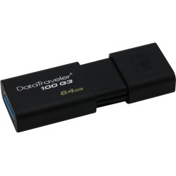 Kingston DataTraveler 100 G3 USB-nøgle 64GB