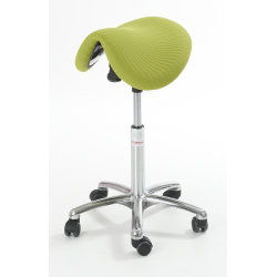 CL Pinto sadelstol, grøn, stof, 58-77 cm