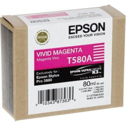 Epson T580A (C13T580A00) bläckpatron, magenta