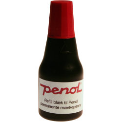 Penol refill till märkpenna 25 ml, röd