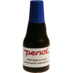 Penol refill till märkpenna 25 ml, blå