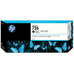 HP 726/CH575A bläckpatron, mattsvart, 300 ml