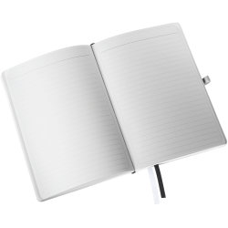 Leitz Style Anteckningsbok A5, linjerat, svart