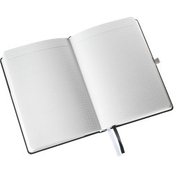 Leitz Style Notesbog A5, kvadreret, sort