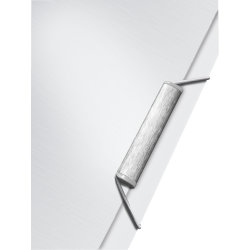 Leitz Style elastikmappe, hvid