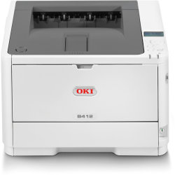 OKI B412dn svart/vit laserskrivare