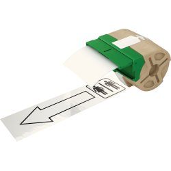 Leitz etikettpatron, PP, 88 mm x 10 m, vit