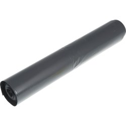 Sopsäck 100 liter, återvunnen plast, svart