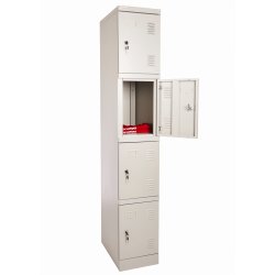 Omklädningsskåp Lomax 4 dörrar H180xB30xD50 cm