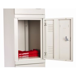 Omklädningsskåp Lomax 4 dörrar H180xB30xD50 cm