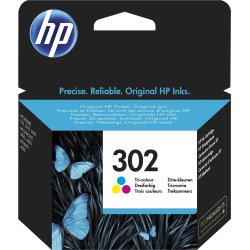 Bläckpatron HP Nr. 302 Färg Blister 165 sidor